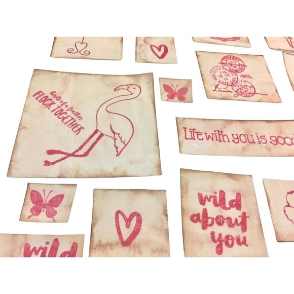 Junk Journal Romance Theme Ephemera Rustic Die Cuts Set 30 Pcs u  Scrapbooking E - Picture 4 of 10